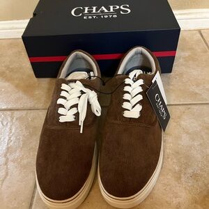 Chaps Brown Corduroy Men's Sneakers